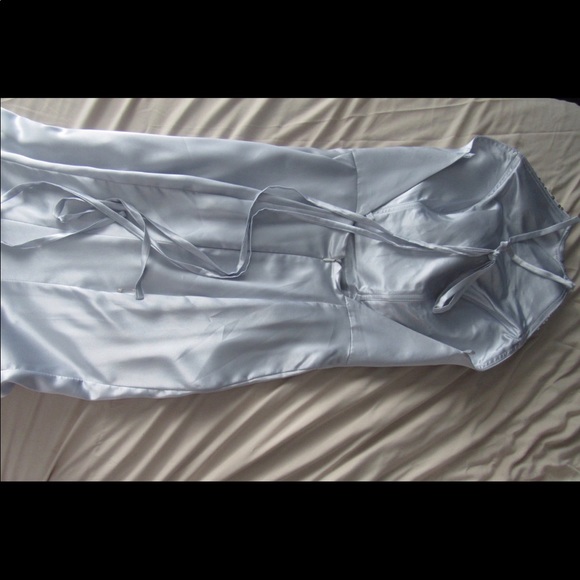 Mermaid halter backless evening dress - Picture 7 of 8